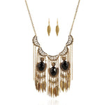 FLDZ New Women's Necklace Long Retro