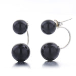 FLDZ Freshwater pearl stud earrings