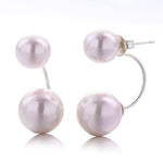 FLDZ Freshwater pearl stud earrings