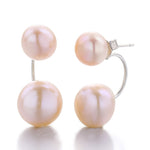 FLDZ Freshwater pearl stud earrings