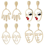 FLDZ   Geometric triangle  jewelry Earrings