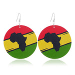 FLDZ 2019 classic retro girl oil painting earrings