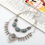 FLDZ New Design Retro Silver Necklace