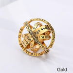Creative Astronomical Sphere Ball Rings