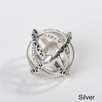 Creative Astronomical Sphere Ball Rings