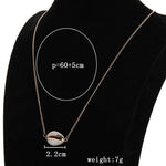 FLDZ Pendant Metal Gold Chain Necklace