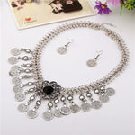 FLDZ Retro Silver Decoration Necklace