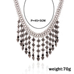 FLDZ Retro Silver Decoration Necklace