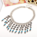 FLDZ Retro Silver Decoration Necklace