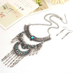 FLDZ Retro Silver Bird Shape Decoration Necklace