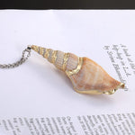 FLDZ 2019 New Fashion Jewelry Shell Rope Tassel Necklace