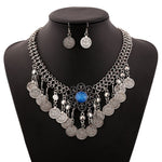 FLDZ Retro Gold Crystal decoration Necklace