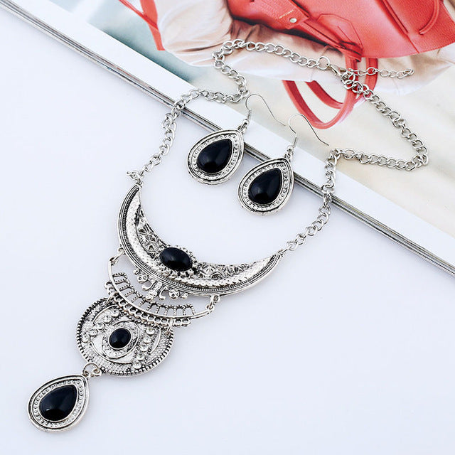 FLDZ New Design Retro Silver Necklace