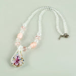 FLDZ Fashion Crystal Flower Pendant Necklace
