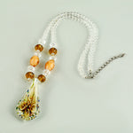 FLDZ Fashion Crystal Flower Pendant Necklace