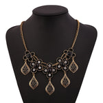 FLDZ New Retro Gold Four-leaf clover Necklace