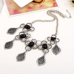 FLDZ New Retro Gold Four-leaf clover Necklace