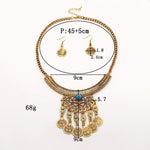 FLDZ New Retro Gold Four-leaf clover Necklace