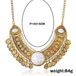 FLDZ Design Retro Gold Silver Necklace