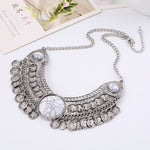 FLDZ Design Retro Gold Silver Necklace