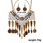 FLDZ Design Retro Gold Silver Necklace