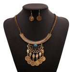 FLDZ Retro Gold Decoration Necklace
