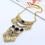 FLDZ Retro Silver Necklace For Women Fashion Jewelry
