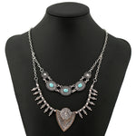 FLDZ Brand New Design Retro Silver Necklace