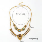 FLDZ Brand New Design Retro Silver Necklace