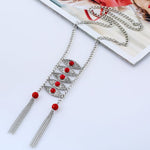FLDZ Brand New Design Retro Silver Necklace
