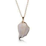 FLDZ Pendant Metal Gold Chain Necklace