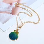 FLDZ Pendant Metal Gold Chain Necklace