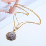 FLDZ Pendant Metal Gold Chain Necklace