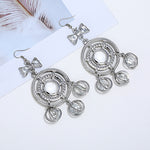 FLDZ 2018 New Charm Rhinestone Hanging Drop Earrings