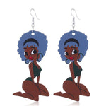 FLDZ Fashion Charm Little Woman Drop Earrings