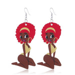 FLDZ Fashion Charm Little Woman Drop Earrings
