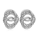 FLDZ 2019 New Fashion Metal Hollowed Round Drop Earrings