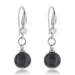 FLDZ New pearl pendant ear hook earrings