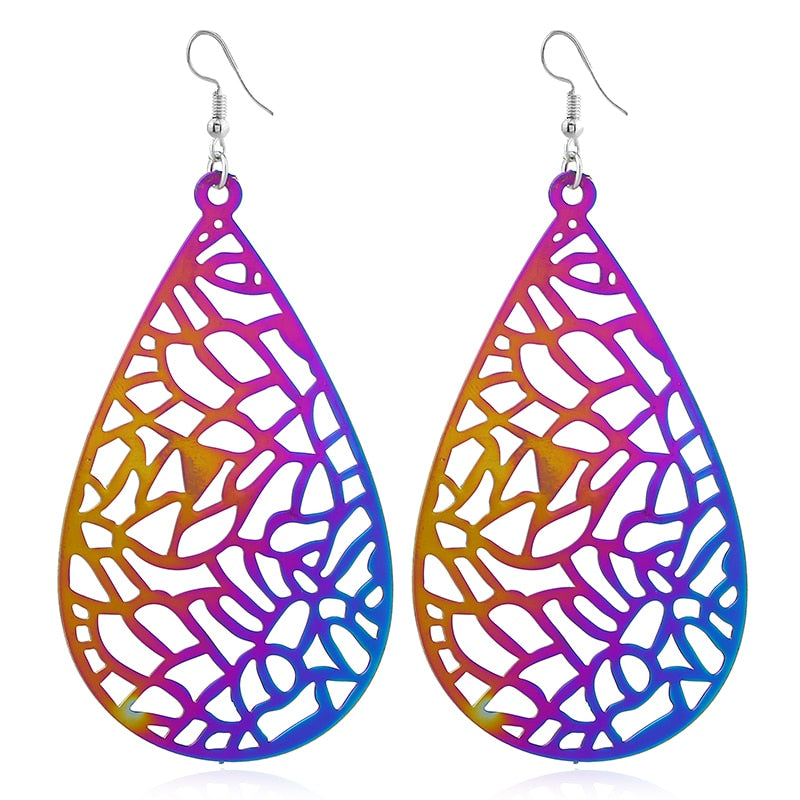 2018 earrings fashion jewelry dazzling beautiful crystal hanging earrings