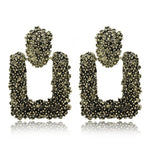 FLDZ  New antique alloy earrings
