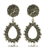 FLDZ  New antique alloy earrings