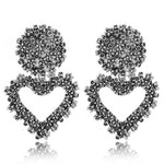 FLDZ  New antique alloy earrings