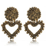 FLDZ  New antique alloy earrings