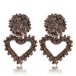 FLDZ  New antique alloy earrings