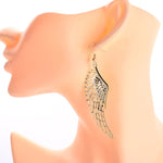 FLDZ Metallic drop earrings