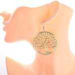 FLDZ Metallic drop earrings
