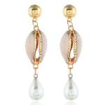 FLDZ Summer Shell Pearl Pandent Earring