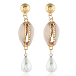 FLDZ Summer Shell Pearl Pandent Earring