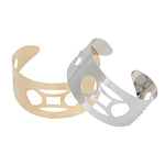 FLDZ New hollow metal bangles silver bangles