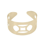 FLDZ New hollow metal bangles silver bangles
